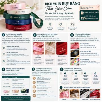 Dịch Vụ In Ruy Băng Theo Yêu Cầu, Giá Xưởng - Giá Rẻ, Lấy Nhanh
